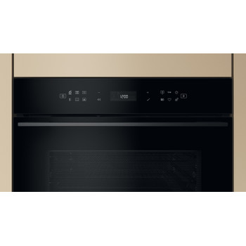 Whirlpool Microgolfoven Inbouw WCW7O7HTSB Zwart Elektronisch 53 Combimicrogolfoven 950 Control panel