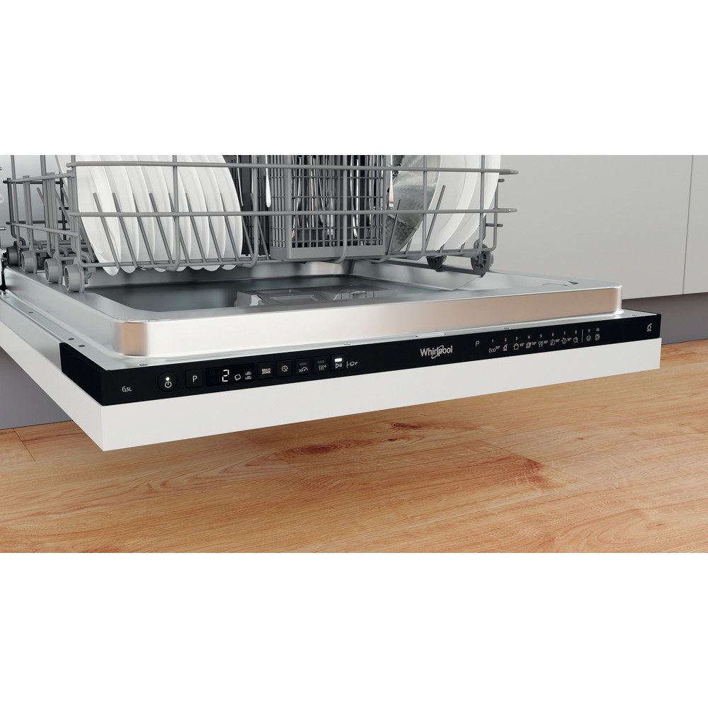 Whirlpool Mosogatógép Beépíthető WIO 3C33 E 6.5 Full-integrated D Lifestyle control panel