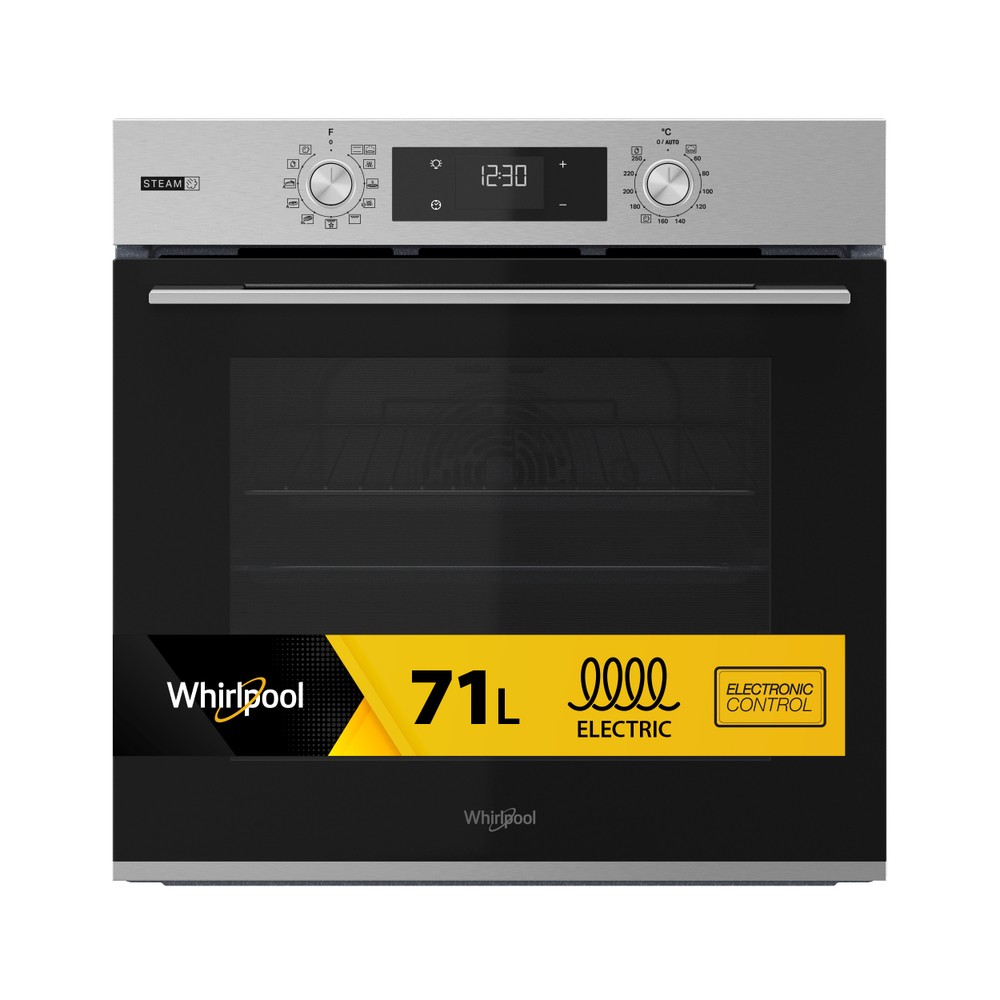 Whirlpool Trouby Vestavné OMSK58HU1SX Elektrická A+ Frontal