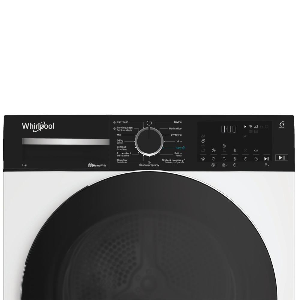 Whirlpool Sušička C WD 95M WBR CZ Biela Control panel