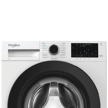 Whirlpool Lavadora Libre instalación WAM 07WB SPT Blanco Cargador frontal A Control panel