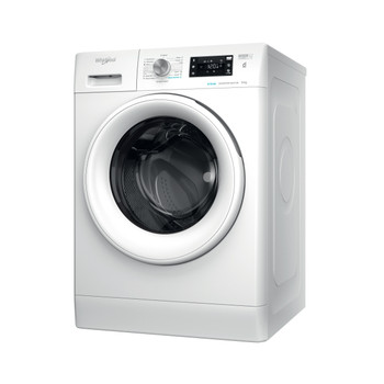 Whirlpool Maşină de spălat rufe Independent FFB 9458 WV EE Alb Încărcare frontală B Perspective