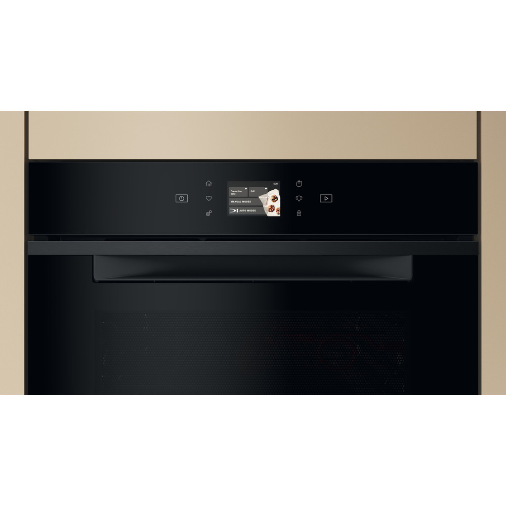 Bauknecht Mikrowelle Einbaugerät BCW11O7FHTSKA Schwarz Elektronisch 53 Kombinationsbetrieb mit Mikrowelle 950 Control panel