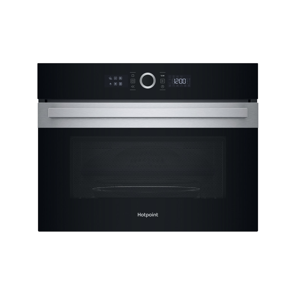 Hotpoint Microwave Built-in HMW57HMXUK Inox Electronic 40 MW-Combi 900 Frontal