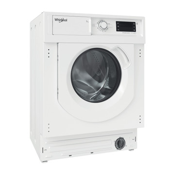 Whirlpool Pračka Vestavné BI WMWG 71483E EU N Bílá Předem plněná D Perspective