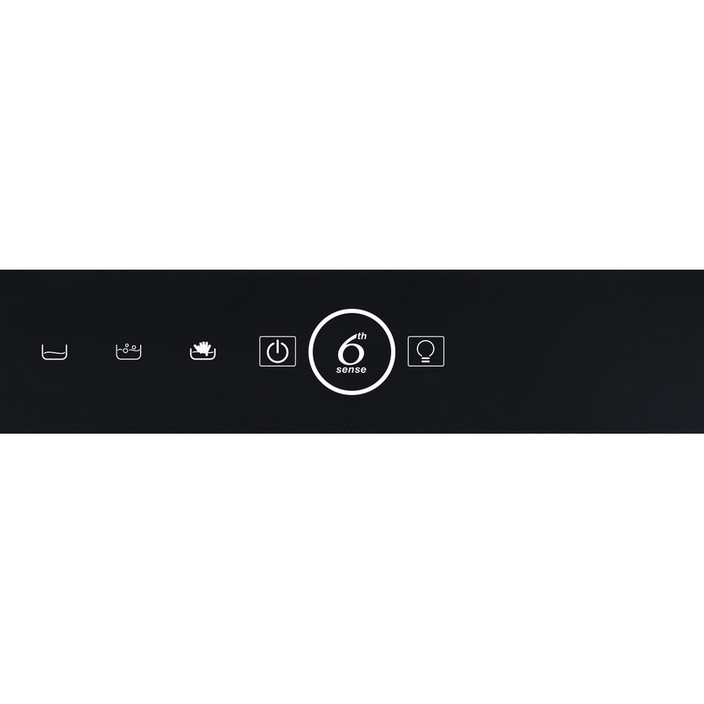 Whirlpool Afzuigkap Ingebouwd AKR 759/1 IX Rvs Wandmodel Elektronisch Control panel