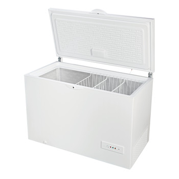 Indesit Congelador Livre Instalação OS 1A 400 H 1 Branco Perspective open