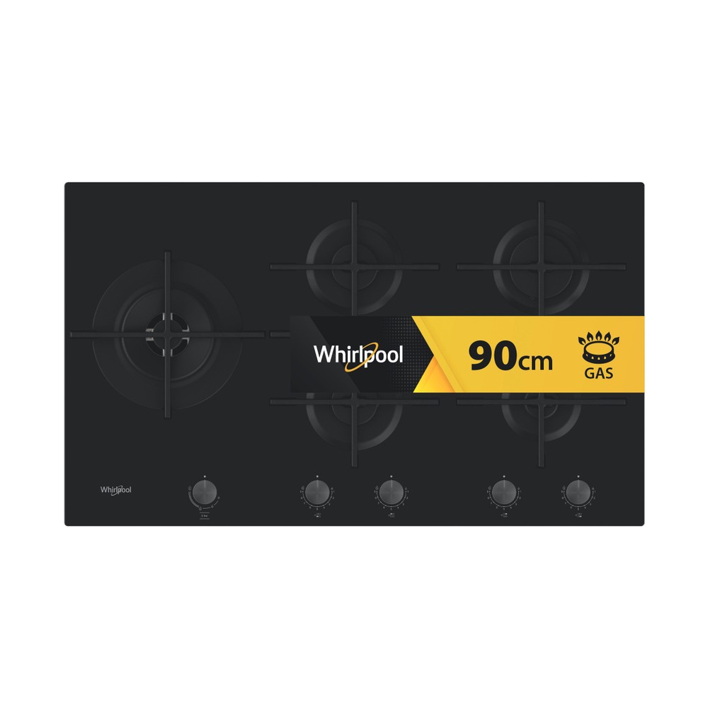 Whirlpool Hob GOWL 958/NB Black Gas Frontal