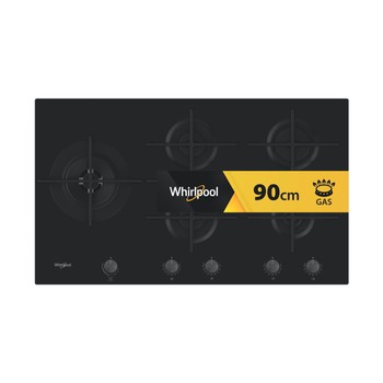 Whirlpool Hob GOWL 958/NB Black Gas Frontal