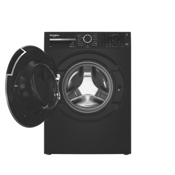 Whirlpool Maşină de spălat rufe Independent WAM 99BBC EE Negru Încărcare frontală A Frontal open