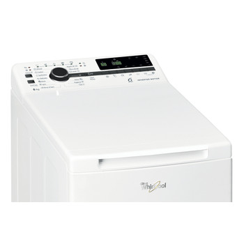 Whirlpool Perilica za rublje Samostojeći TDLRB 6241BS EU/N Bijela Gornje punjenje C Control panel