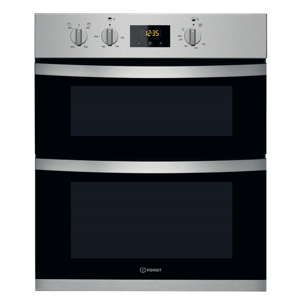 Indesit built in double oven discount