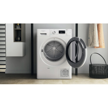 Whirlpool Sušička FFT M11 8X3 EE Biela Lifestyle frontal open