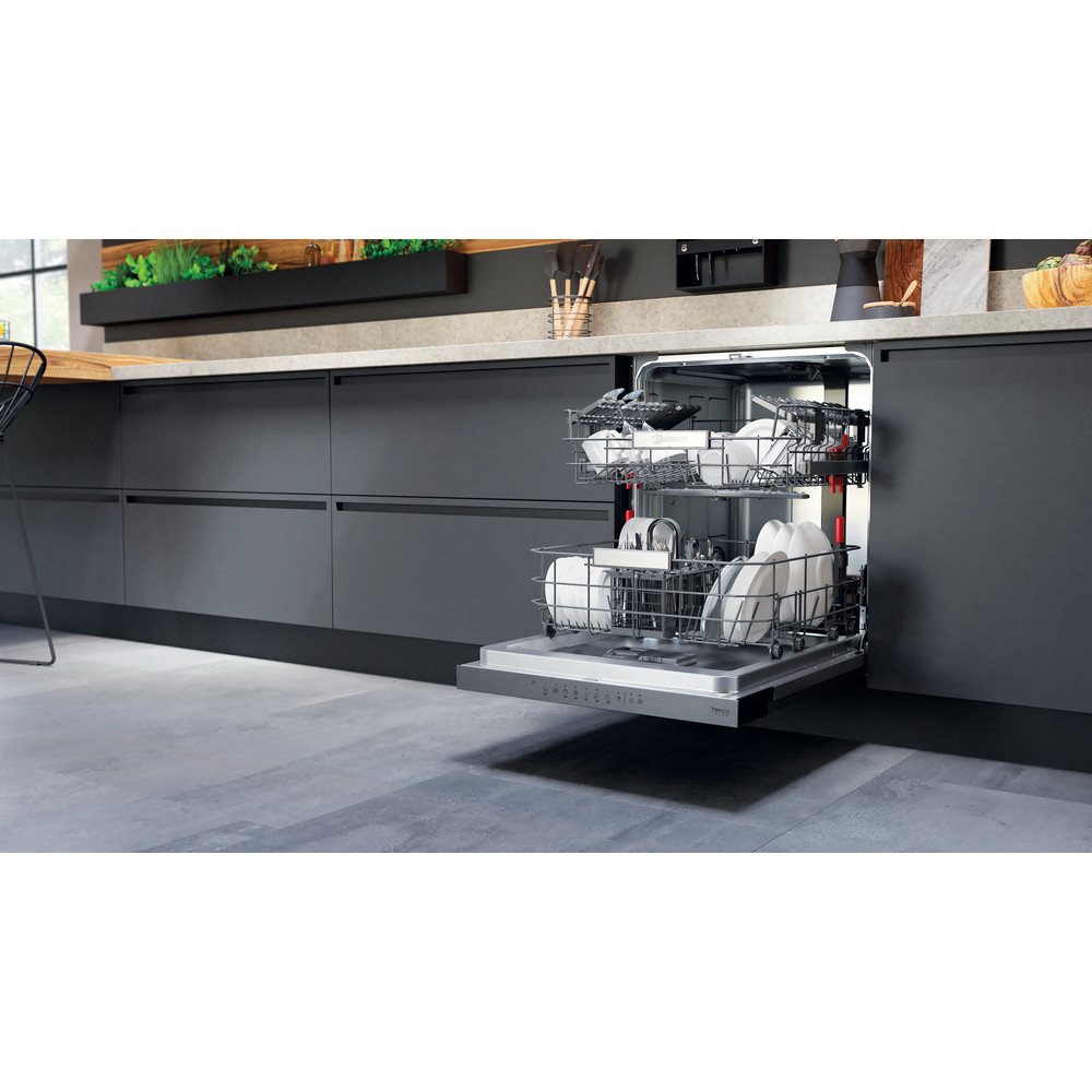 Bauknecht Lave-vaisselle Appareil encastrable BBO 3T133 P X CH Intégrable D Lifestyle perspective open