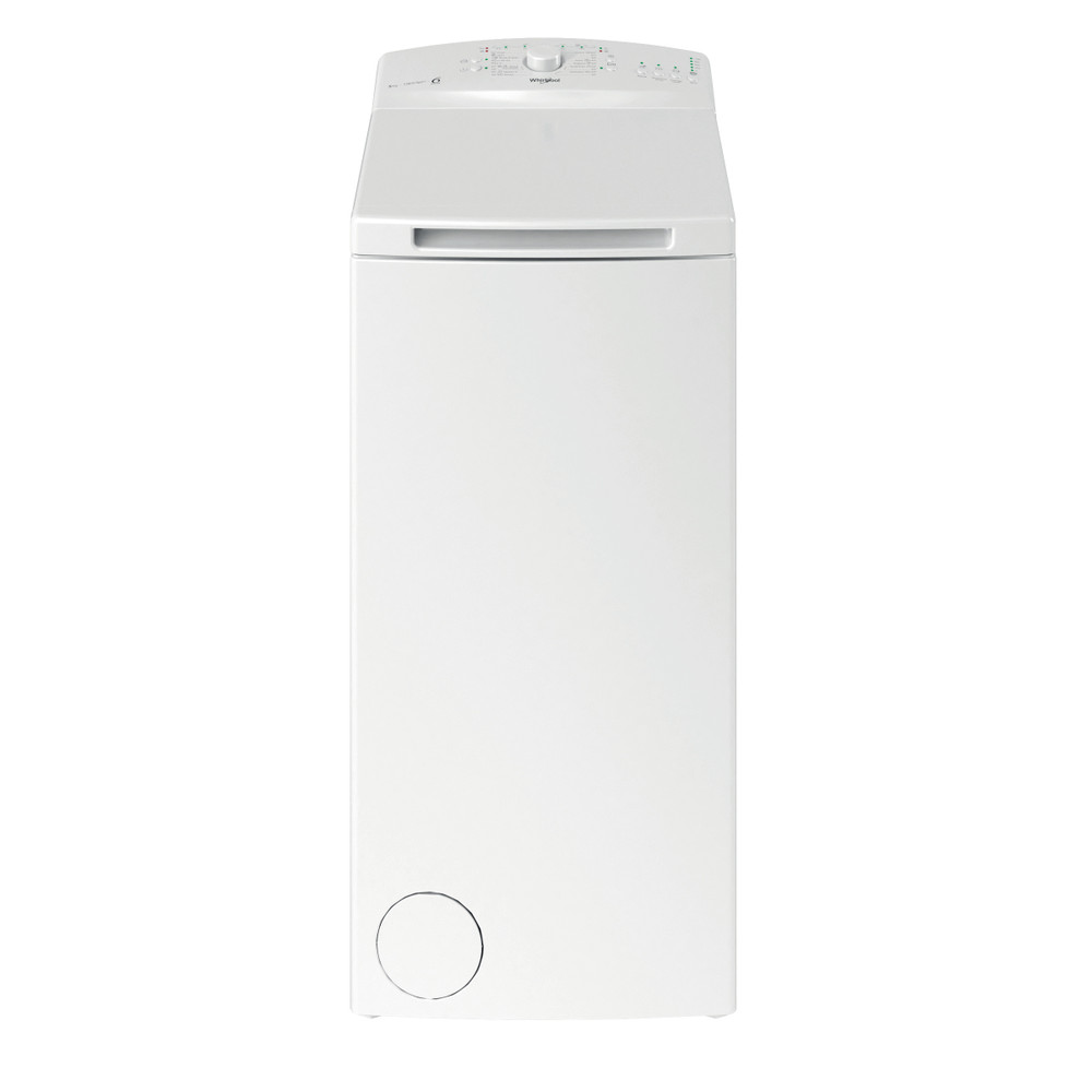 Whirlpool Pračka Volně stojící TDLR 5040L EU/N Bílá Vrchem plněná C Frontal