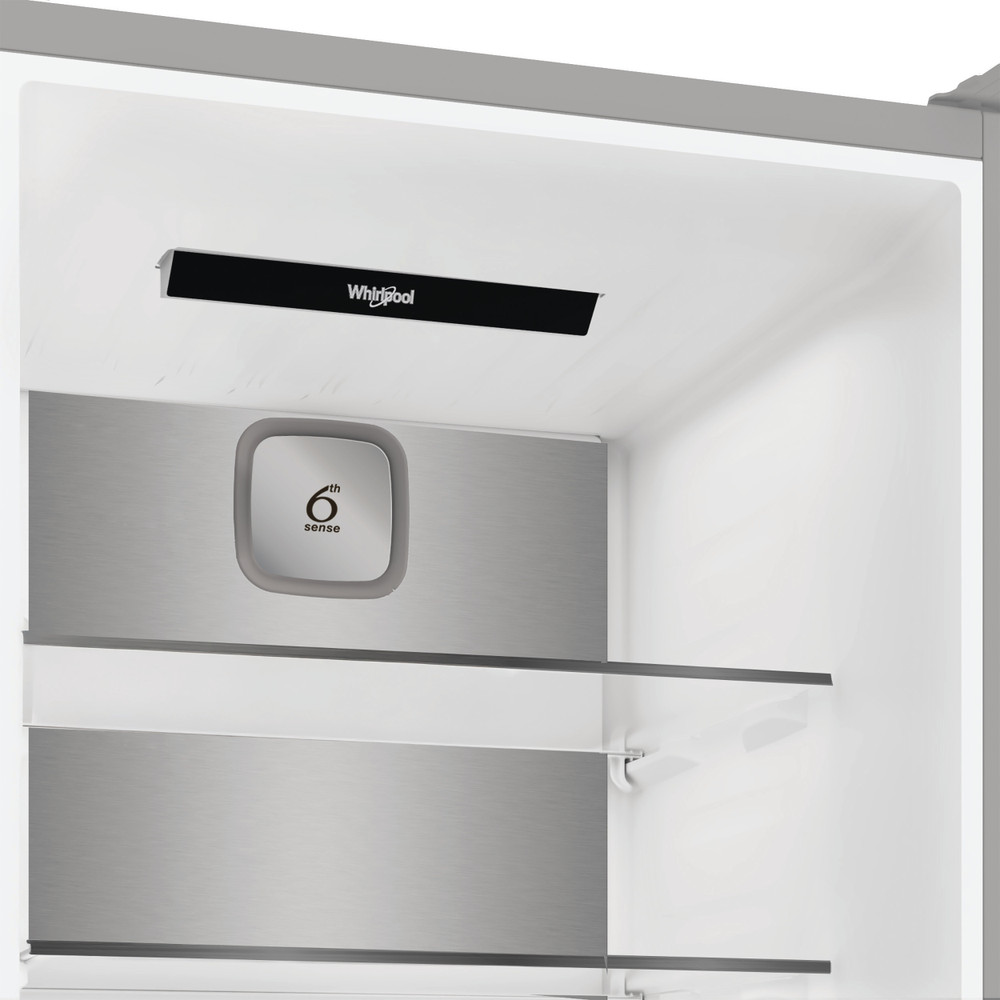 Whirlpool Холодильник з нижньою морозильною камерою. Соло WHK 26403 XP6U Pet Inox 2 двері Filter