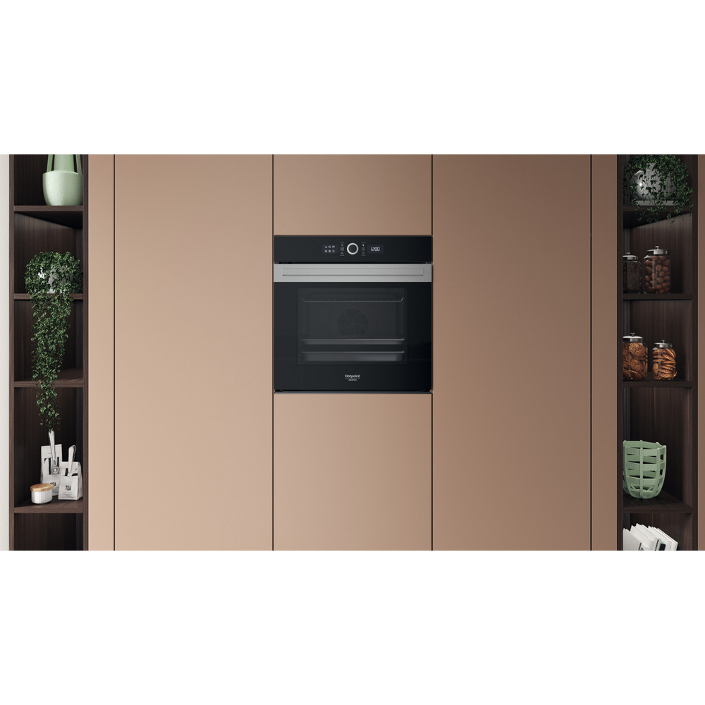 Hotpoint_Ariston Four Encastrable HAOI5S8PM0XA Electrique A+ Lifestyle frontal