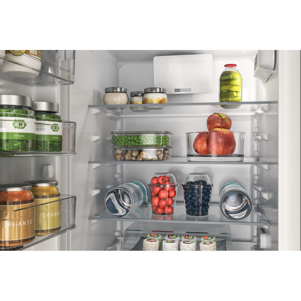 Bauknecht Réfrigérateur combiné Appareil encastrable BKC18D011V1 LH Blanc 2 portes Lifestyle detail