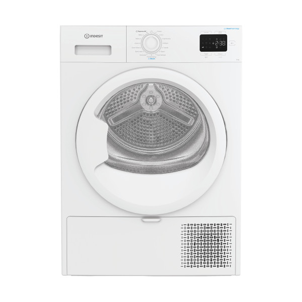 Indesit Dryer IDH E80W IRE White Frontal