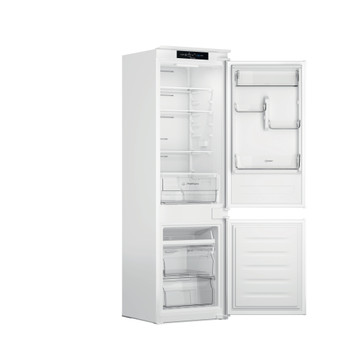 Indesit Combinado Encastre INC18 T311 Branco 2 doors Perspective open