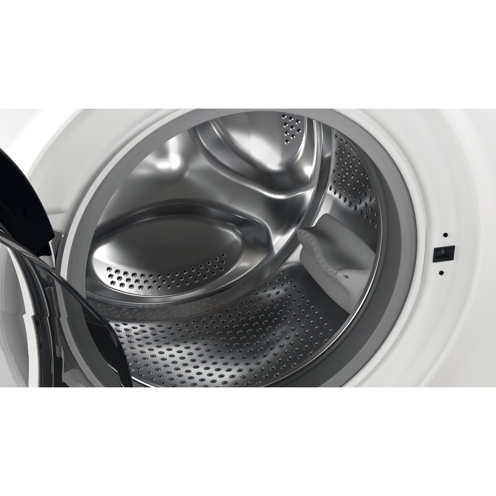 Hotpoint_Ariston Lave-linge Pose-libre NS8469WKFR Blanc Lave-linge frontal A Drum