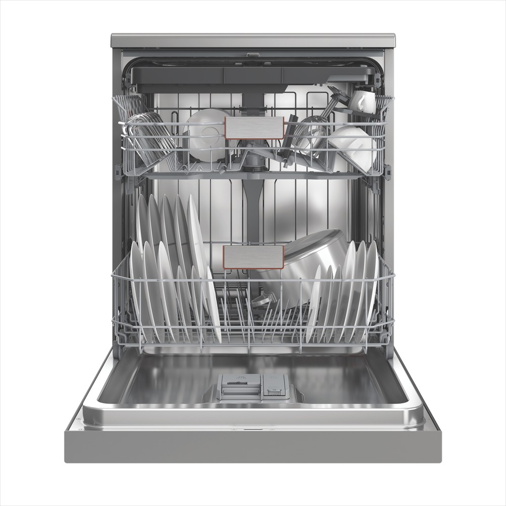 Hotpoint Lavavajillas Libre instalación HDF LYM C5 X Libre instalación C Lifestyle frontal open