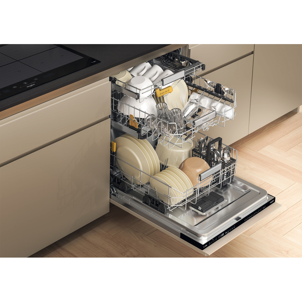 Whirlpool Myčka nádobí Vestavné WH8IC15B4M6LHC0 Full-integrated C Lifestyle perspective open