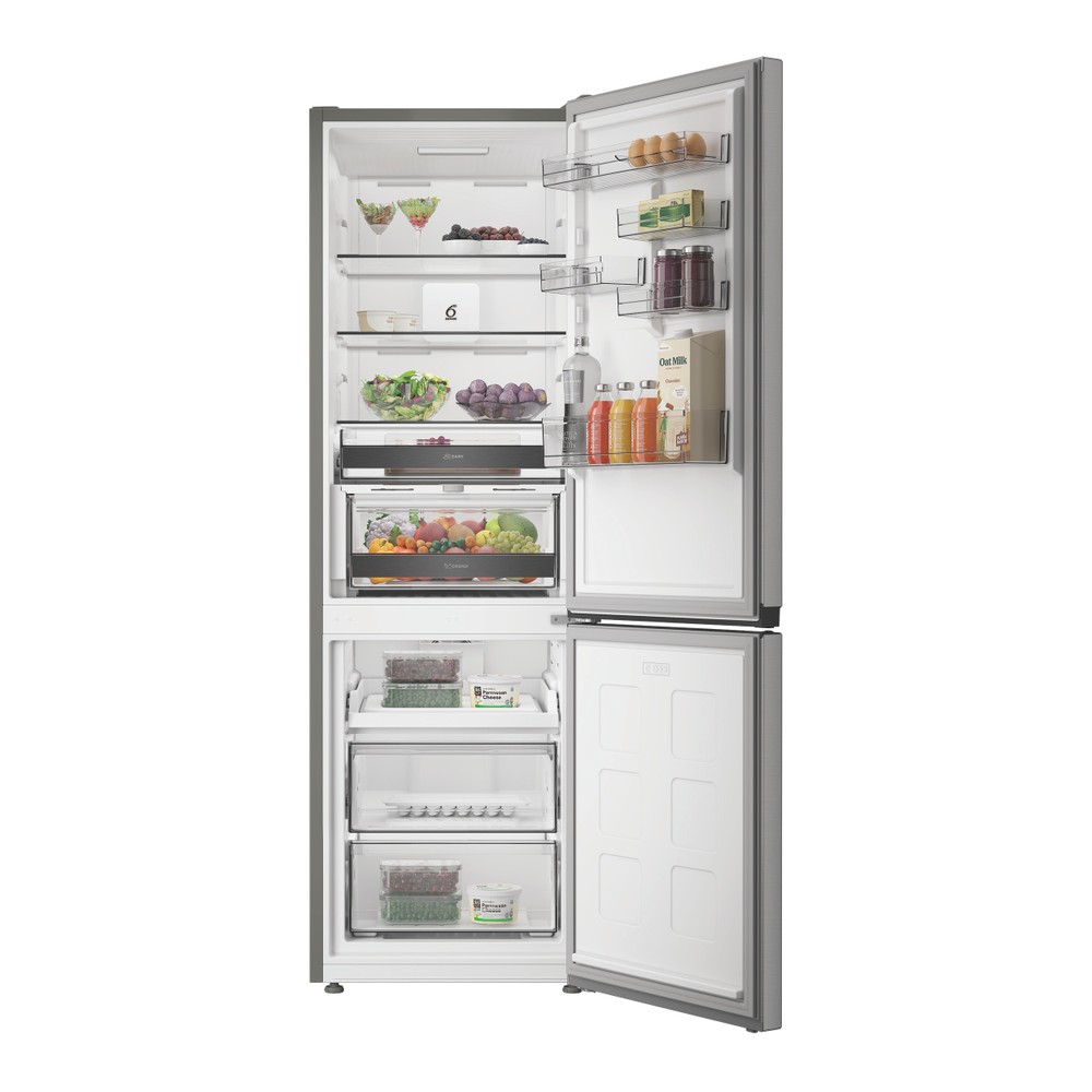 Whirlpool Kombinirani hladnjak Samostojeći WHK 26373 X6EA ARC 764 Manhattan Gray 2 doors Lifestyle frontal open