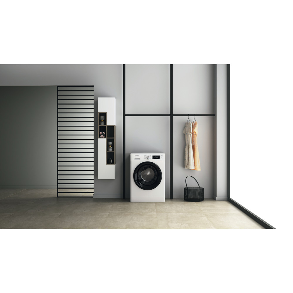 Whirlpool Tvättmaskin Fristående FFB 10469 BV EE White Front loader A Lifestyle frontal