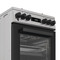 Whirlpool Plīts W5G8LMSWTX Inox Gāzes Frontal