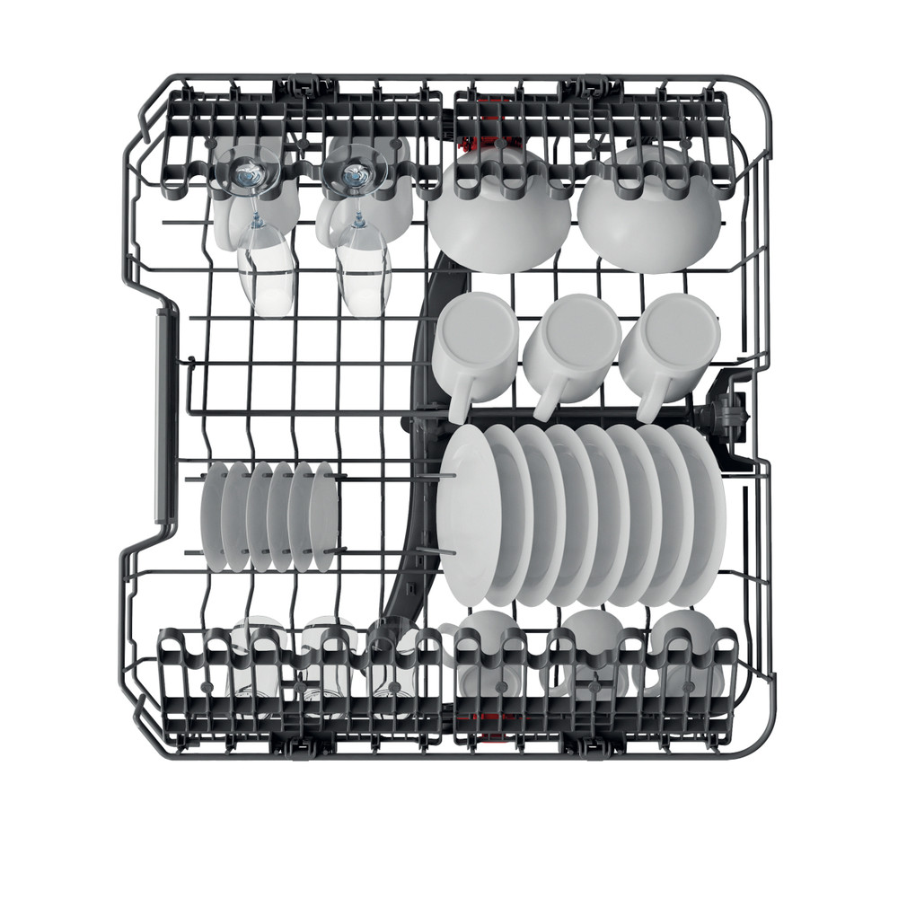 Whirlpool Umývačka riadu Vstavané WBO 3T333 P 6.5 X Half-integrated D Rack