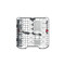 Whirlpool Dishwasher Vgradni WI 3010 Povsem vgrajen F Frontal