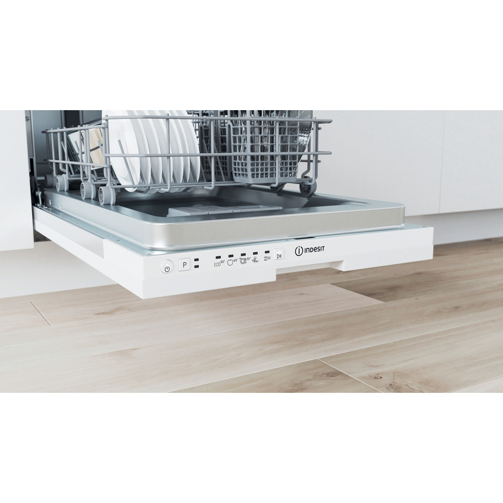 Indesit Посудомоечная машина Встроенная DSIE 2B10 Full-integrated A+ Lifestyle control panel