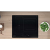Indesit Encimera IB 44Q60 NE Negro Induction vitroceramic Lifestyle frontal
