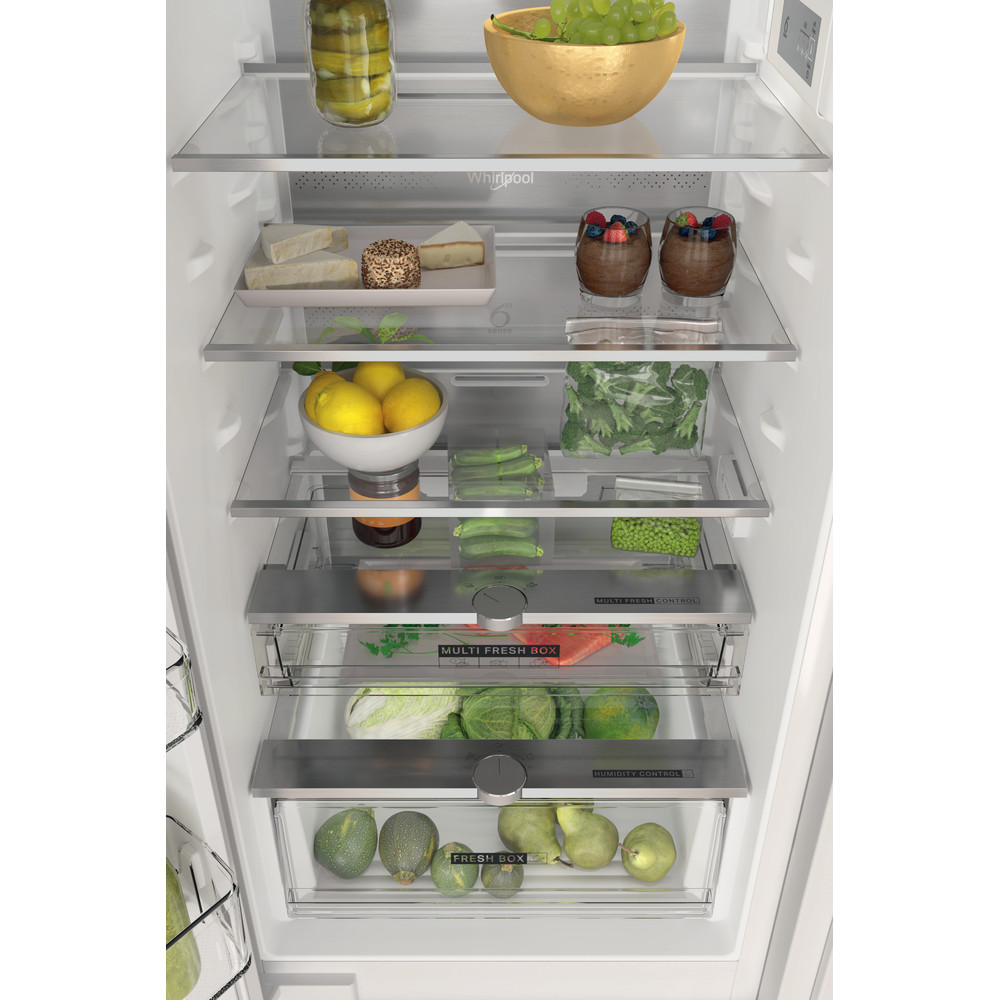 Whirlpool Kombinerat kylskåp/frys Inbyggda WHC18 T132 White 2 doors Drawer