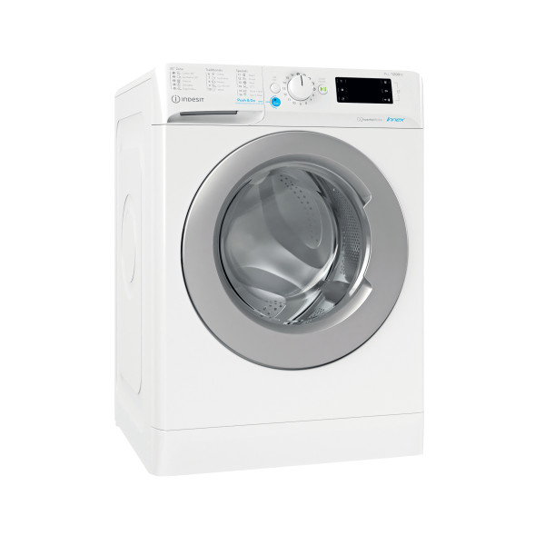 Indesit Perilica za rublje Samostojeći BWE 71283X WS EE N Bijela Prednje punjenje D Perspective