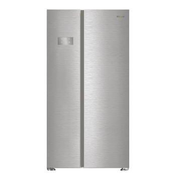 Whirlpool Side-by-Side Independent WHG2 6592 X4E Pearl Inox Frontal