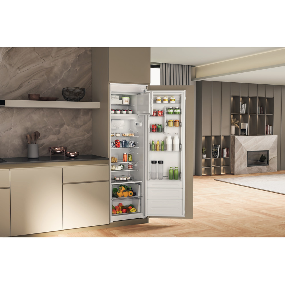 Whirlpool Réfrigérateur Encastrable WHSD184011B1 Acier Lifestyle perspective open