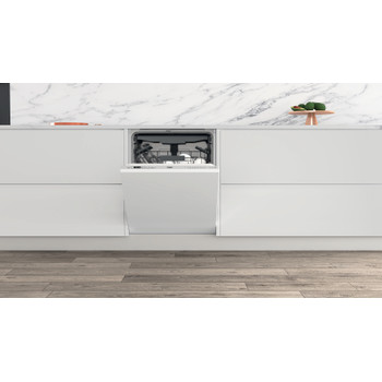 Whirlpool Máquina de lavar loiça Encastre W0I D734L S Encastre total D Lifestyle frontal open