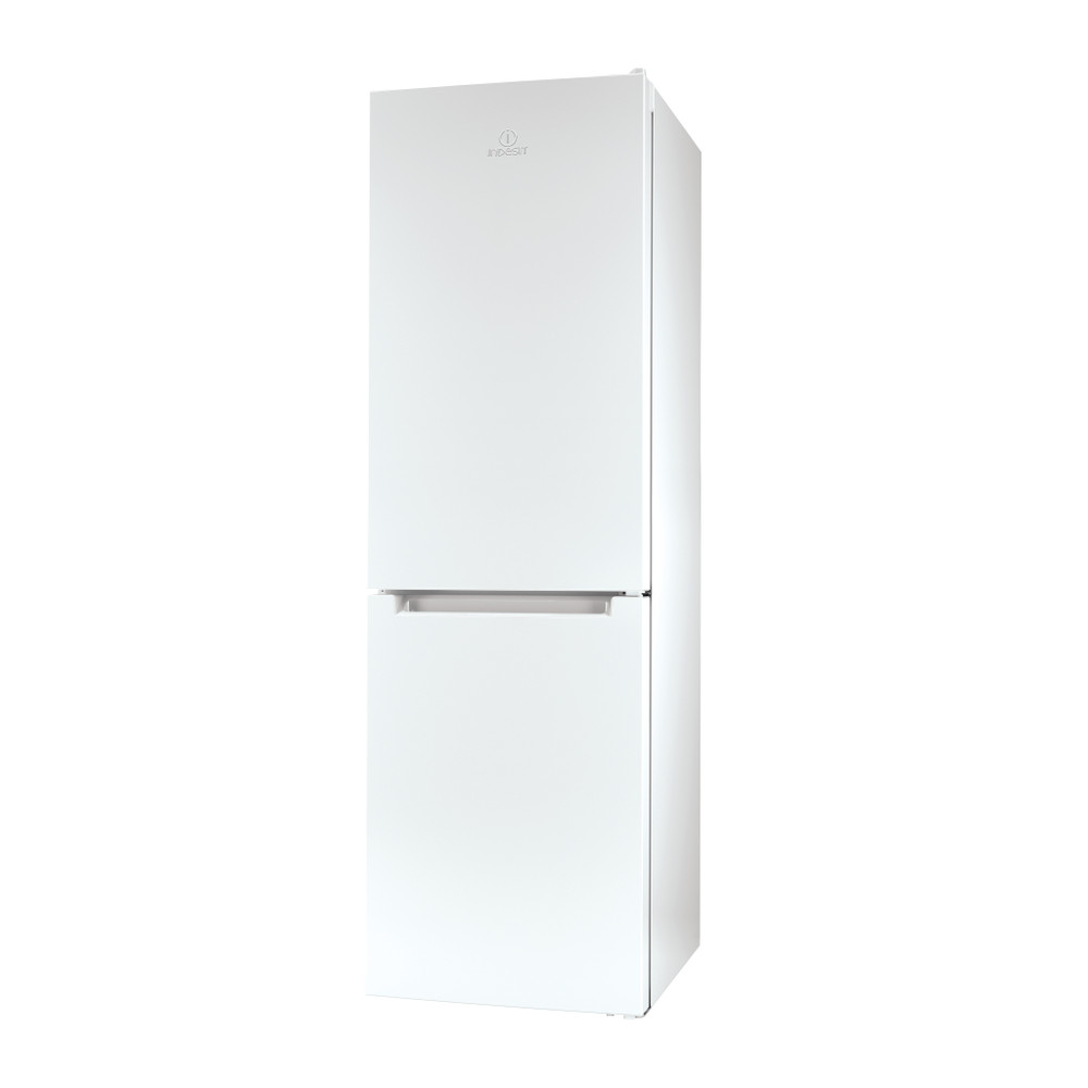 Indesit Kombinacija hladnjaka/zamrzivača Samostojeći LI8 SN2E W Bijela 2 doors Perspective