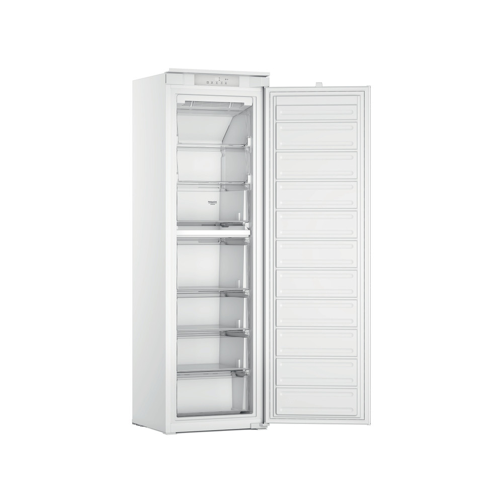 Hotpoint_Ariston Congelador Incorporado HASD18F013A1 Blanco Perspective open