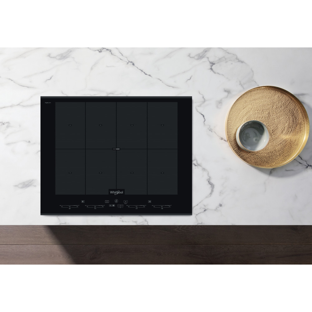 Whirlpool Варильна поверхня SMO 658C/BT/IXL Чорний Induction vitroceramic Lifestyle frontal