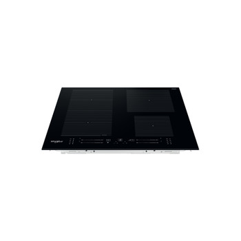 Whirlpool Főzőlap WF S4160 BF Fekete Induction vitroceramic Frontal top down