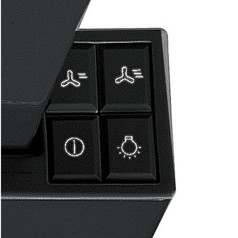 Whirlpool Odsávač pár/Digestor Vstavané AKR 749/1 NB Čierna Vstavané Mechanické Control panel