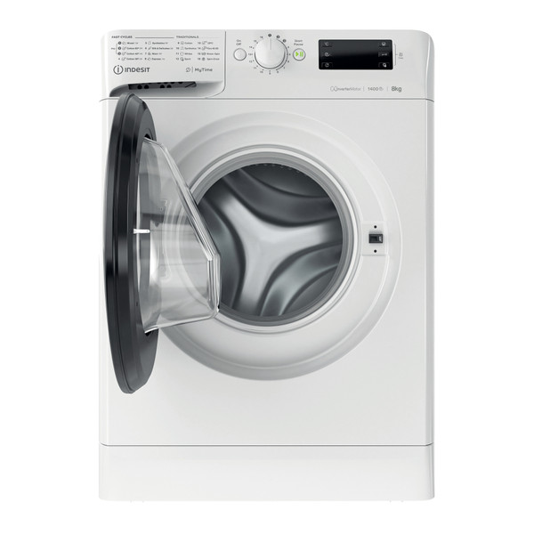 Indesit Pesumasin Eraldiseisev MTWE 81495 WK EE Valge Eestlaetav B Frontal open