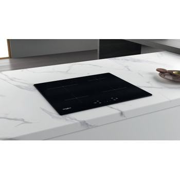 Whirlpool Table de cuisson WS Q4860 NE Noir Induction vitroceramic Lifestyle perspective