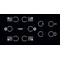Whirlpool Kochfelder WRH 604DO LX Schwarz Radiant vitroceramic Frontal