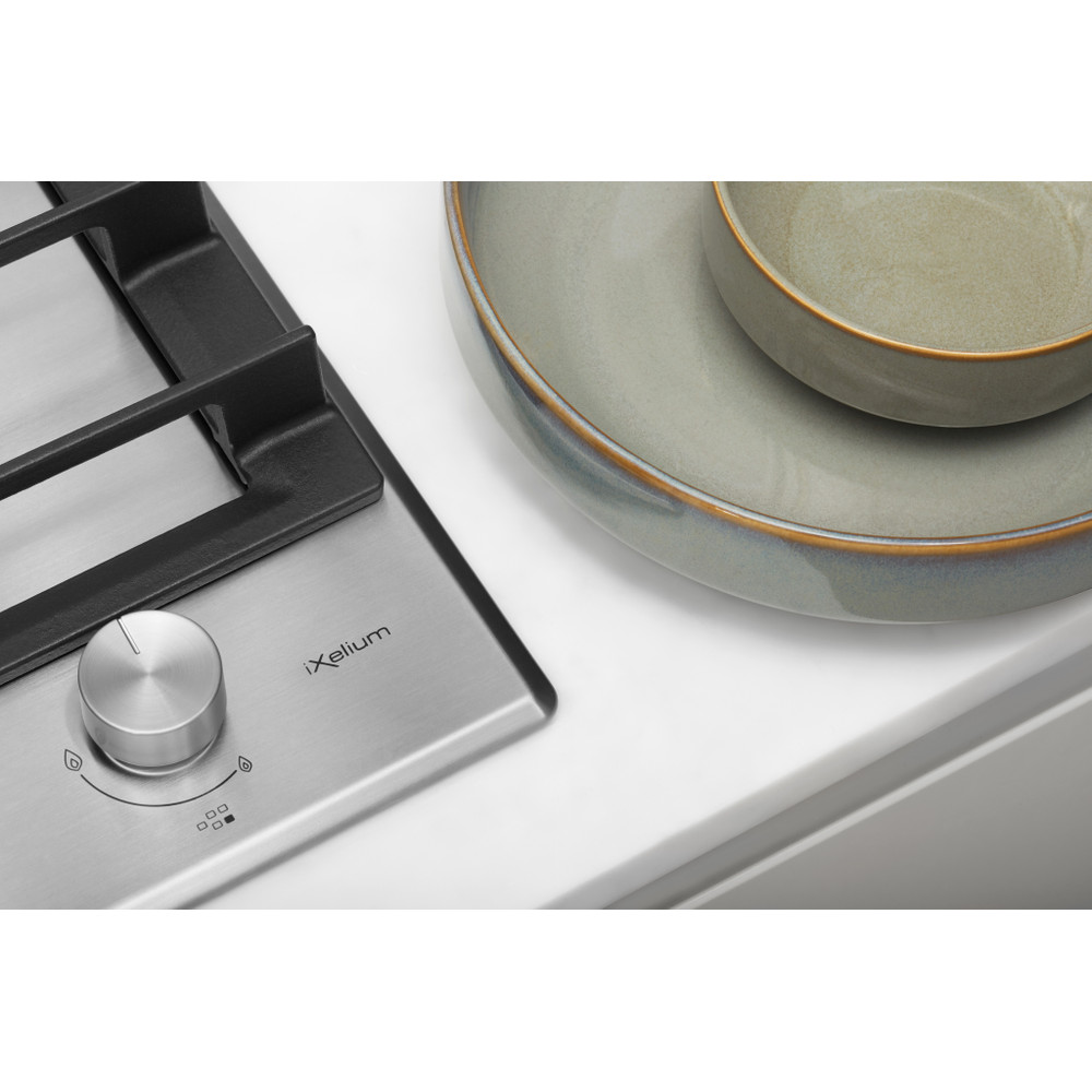 Whirlpool Table de cuisson GMW 9522/IXL Inox Ixelium GAS Lifestyle detail