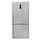 Whirlpool Fridge-Freezer Combination Free-standing W84BE 72 X UK 2 Inox 2 doors Perspective