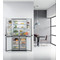 Whirlpool Side-by-Side Vapaasti sijoitettava WQ9 B1L Inox Frontal